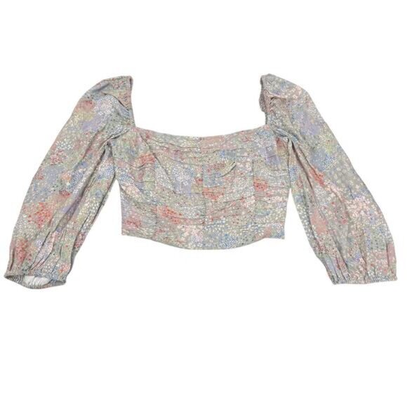 Aritzia Wilfred Lolita Prairie Blouse Size XS - Picture 3 of 7